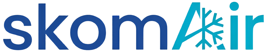 Logo skomAIR - montaż klimatyzacji Rzeszów
